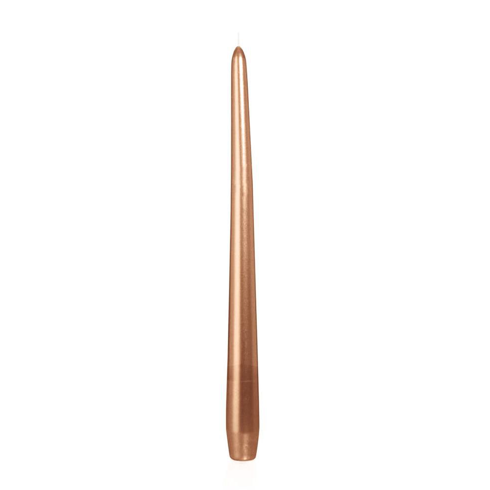 CANDELA CONICA D.2,5 CMH.30 CM -300/25- CONF. PZ.6 ROSEGOLD CANDELA CONICA D.2,5 CMH.30 CM -300/25- CONF. PZ.6 ROSEGOLD