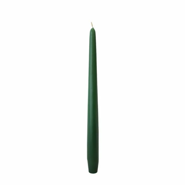 CANDELA CONICA D.2,5 CMH.30 CM -300/25- CONF. PZ.12 VERDE SCURO CANDELA CONICA D.2,5 CMH.30 CM -300/25- CONF. PZ.12 VERDE SCURO