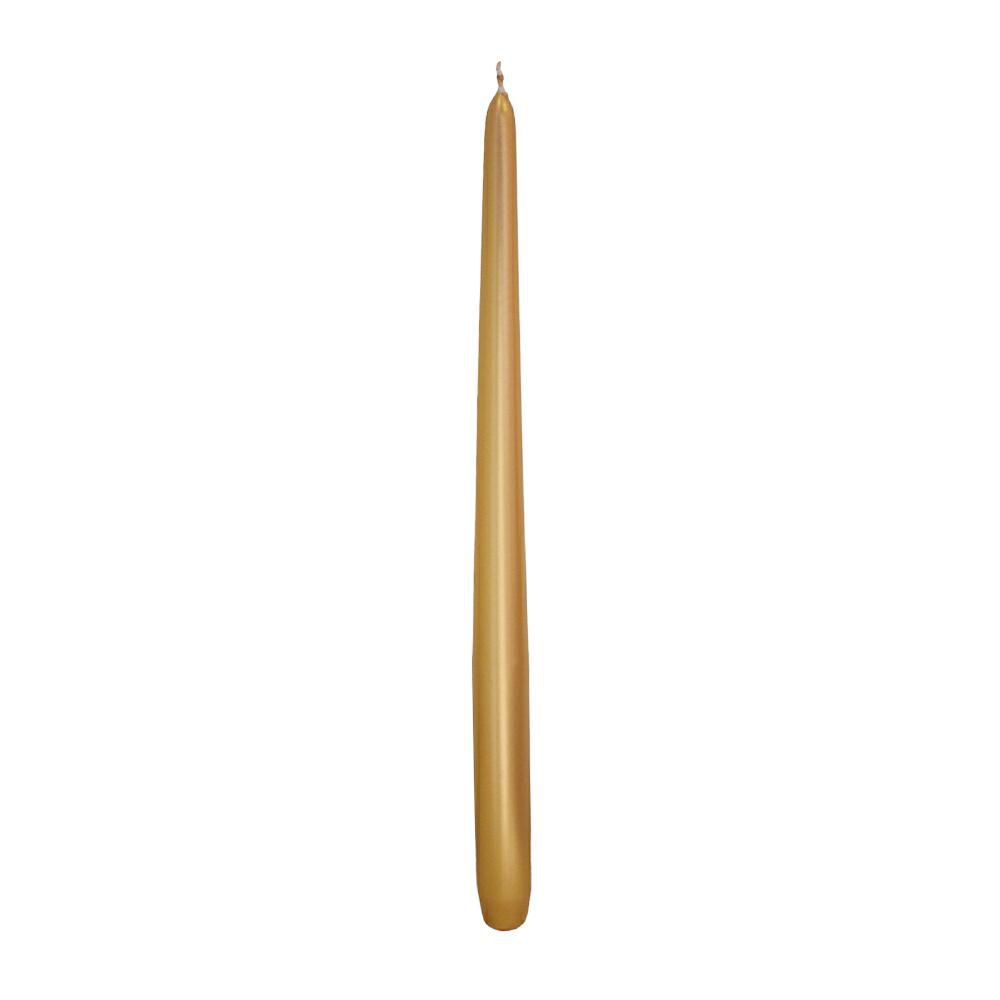 CANDELA CONICA D.2,5 CMH.40 CM -400/25- CONF. PZ.6 ORO CANDELA CONICA D.2,5 CMH.40 CM -400/25- CONF. PZ.6 ORO