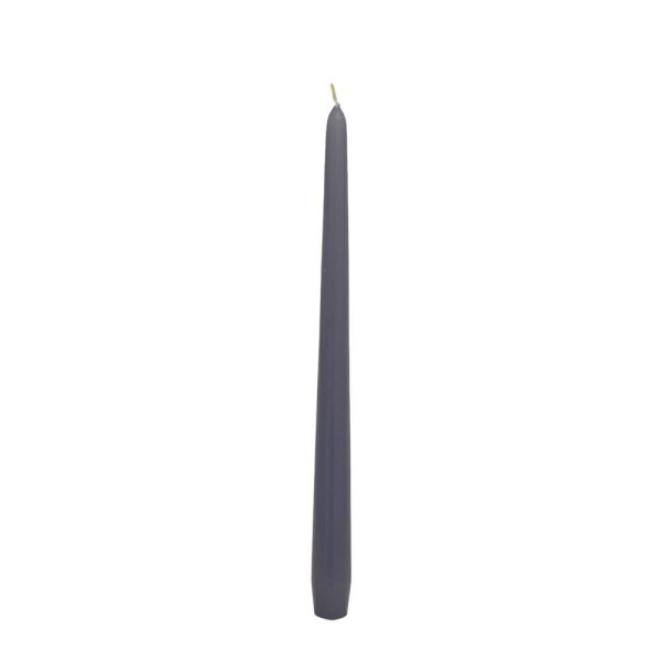 CANDELA CONICA D.2,5 CMH.30 CM -300/25- CONF. PZ.12 BLU GRIGIO