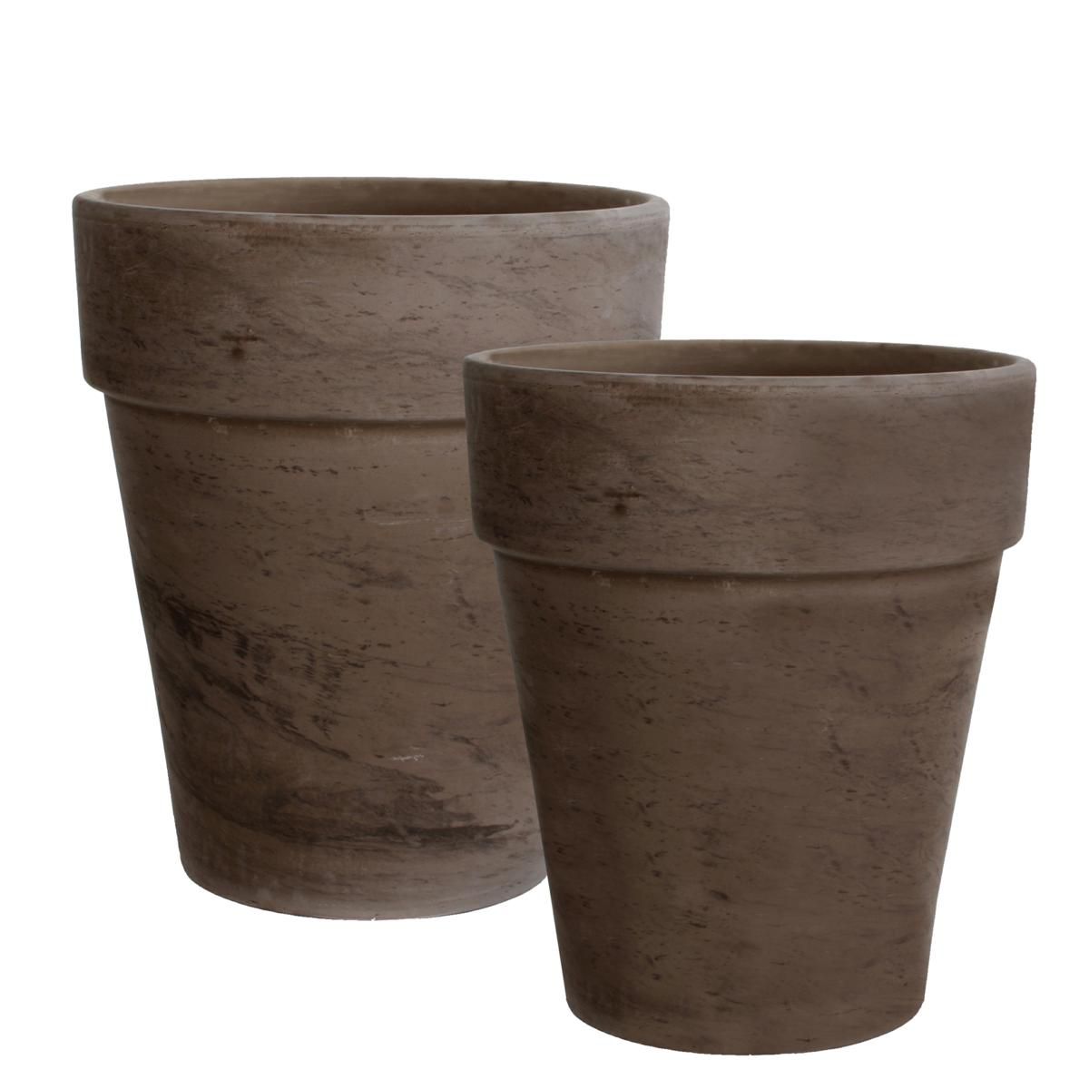 VASO CERAMICA D.31 CM H.38 CM -CHRIS- GRIGIO VASO CERAMICA D.31 CM H.38 CM -CHRIS- GRIGIO
