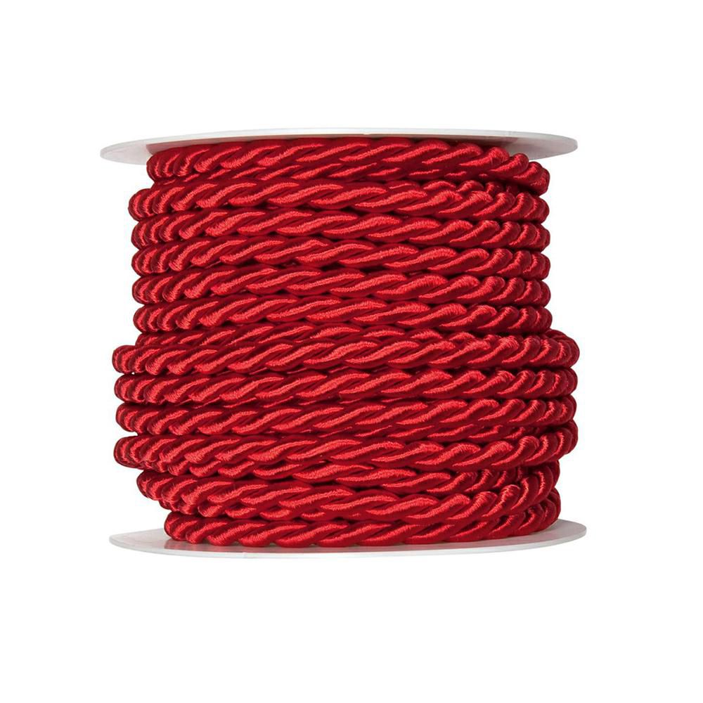 CORDINO ART.600 6MM. 10MT. ROSSO CORDINO ART.600 6MM. 10MT. ROSSO