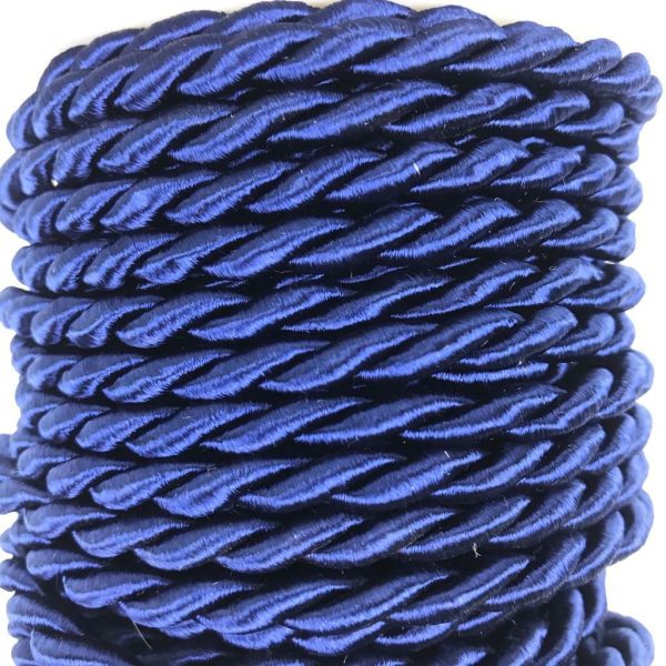 CORDINO ART.600 6MM. 10MT. BLU NOTTE CORDINO ART.600 6MM. 10MT. BLU NOTTE