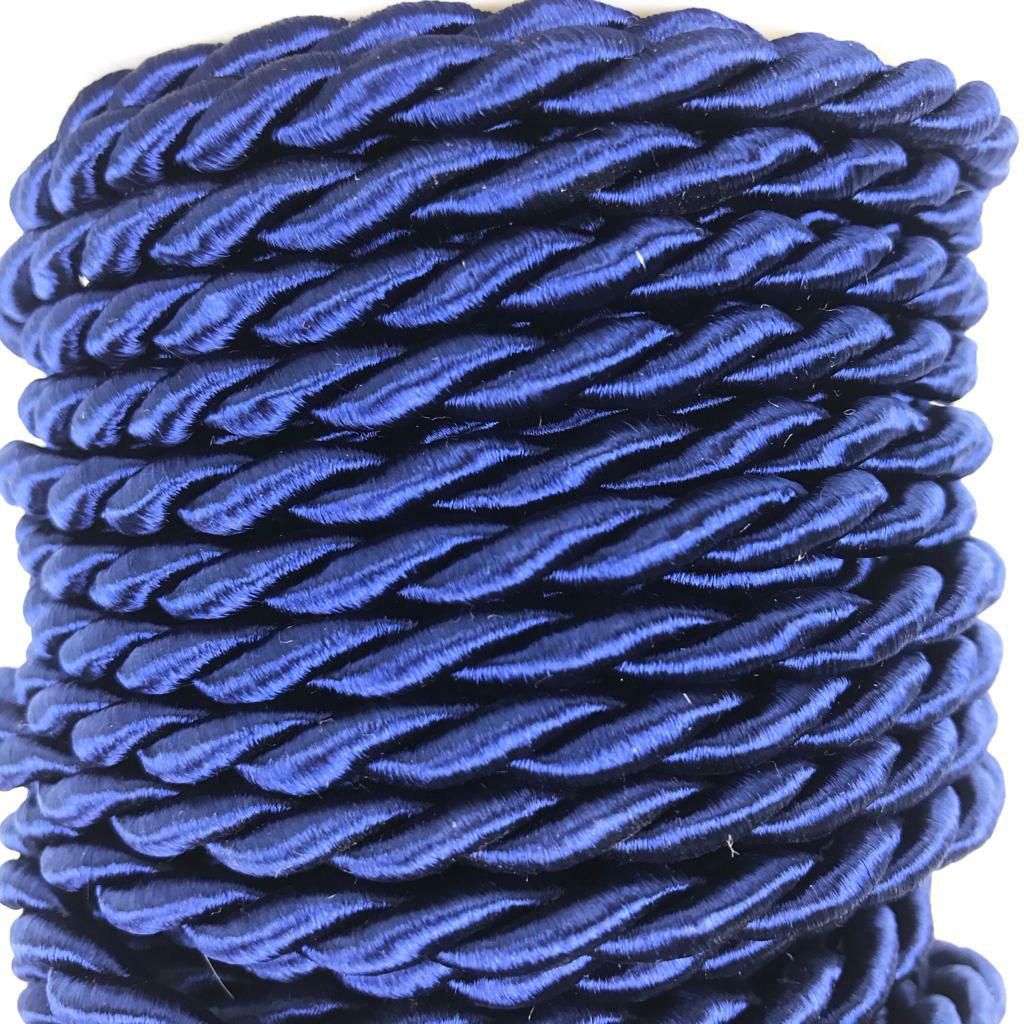 CORDINO ART.600 6MM. 10MT. BLU NOTTE CORDINO ART.600 6MM. 10MT. BLU NOTTE