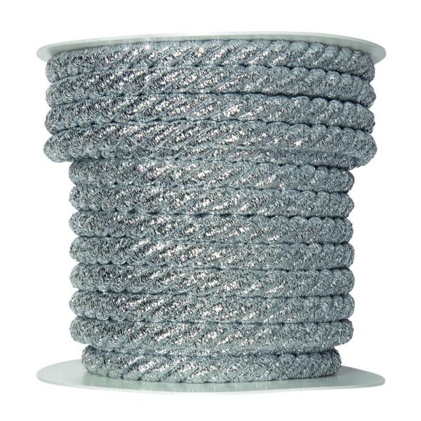 CORDONE ART.334 10MM. 10M. ARGENTO CORDONE ART.334 10MM. 10M. ARGENTO