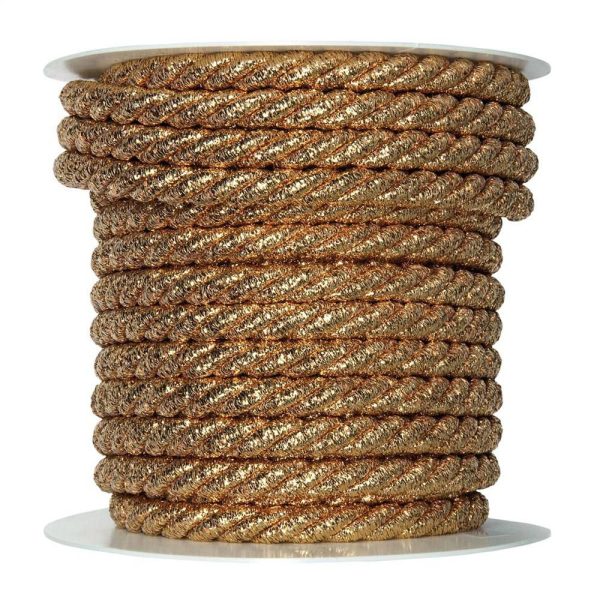 CORDONE ART.334 10MM. 10M. ORO CORDONE ART.334 10MM. 10M. ORO