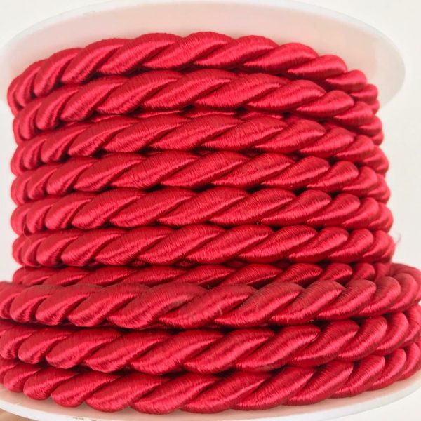 CORDINO ART.600 8MM. 10MT. ROSSO CORDINO ART.600 8MM. 10MT. ROSSO