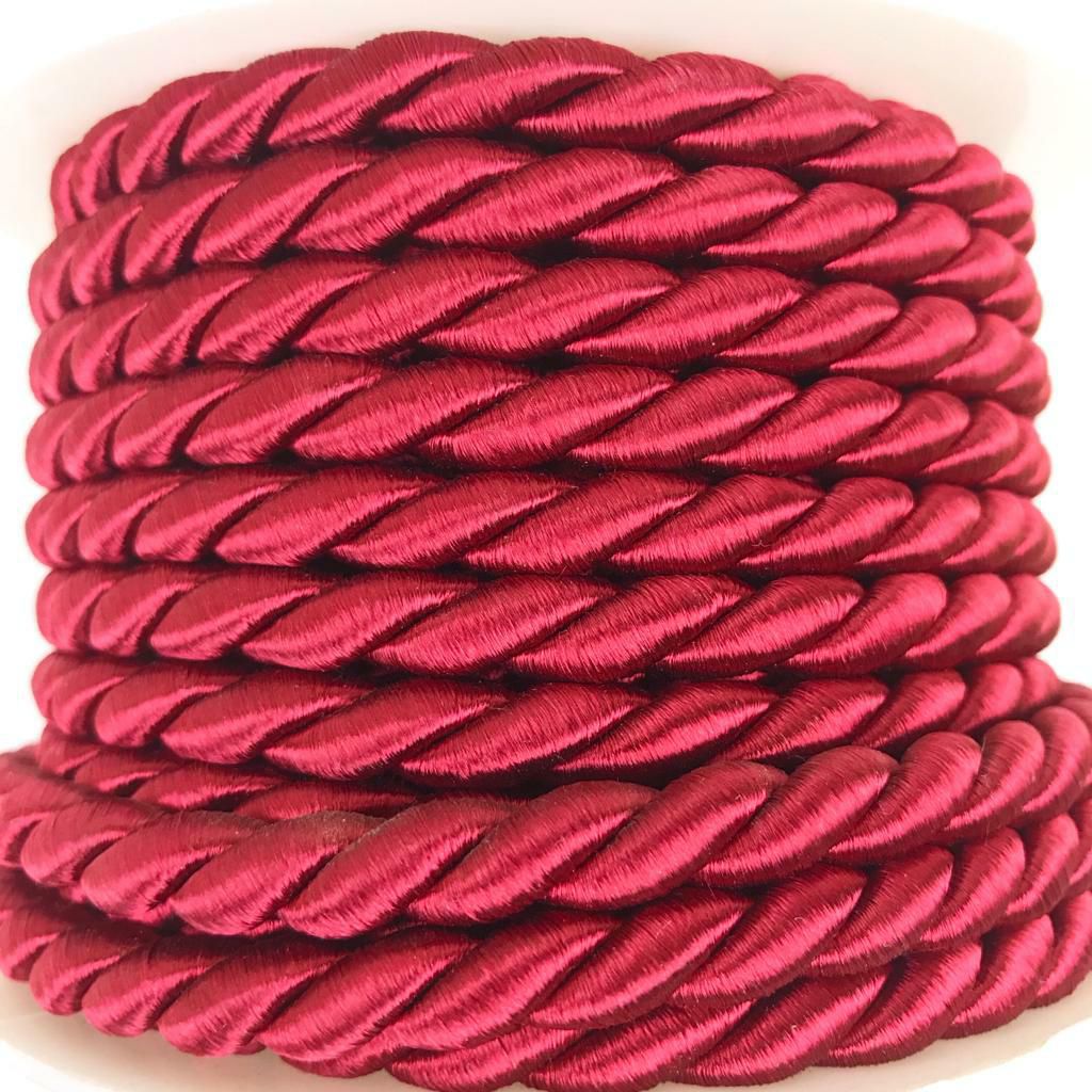 CORDINO ART.600 8MM. 10MT. BORDEAUX CORDINO ART.600 8MM. 10MT. BORDEAUX