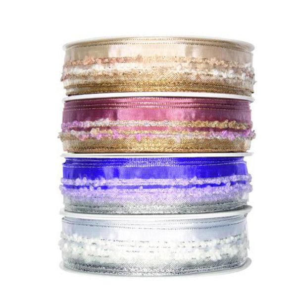 NASTRO ART.8285 25MM 20MT LILLA/ARGENTO NASTRO ART.8285 25MM 20MT LILLA/ARGENTO