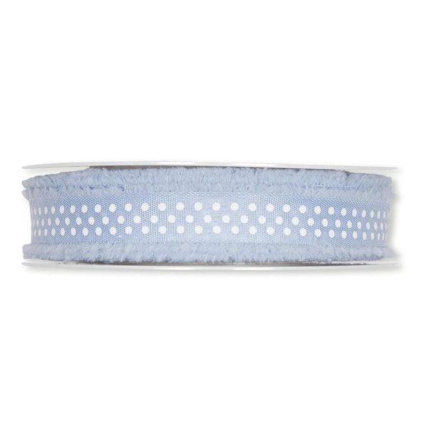 NASTRO ART.988 DOTS 18MM 20MT DUSKY BLU