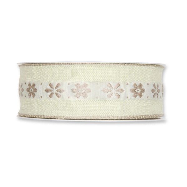 NASTRO ART.2865 -BLOSSOMS- 40MM 15MT VERDE ACIDO