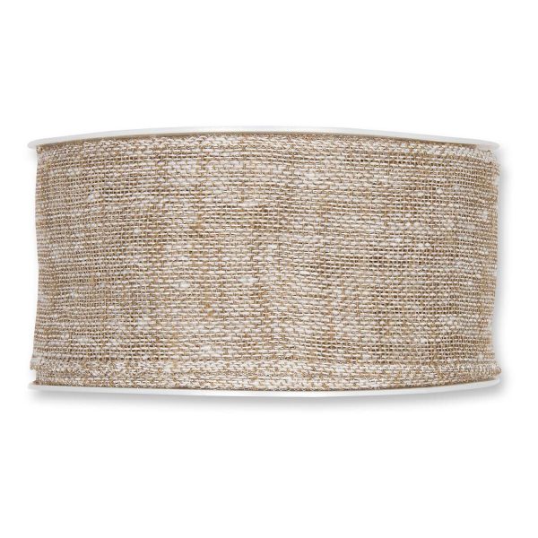 NASTRO -LINEN LOOK- 50MM 8MT NATURALE