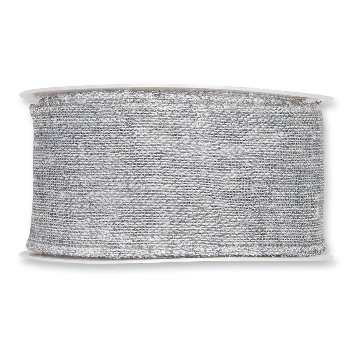 NASTRO -LINEN LOOK- 50MM 8MT GRIGIO