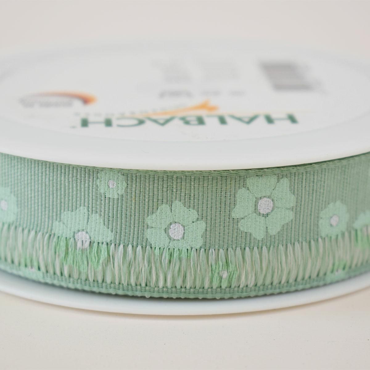 NASTRO ART.588 -FIORELLINI- 25MM 18MT MENTA