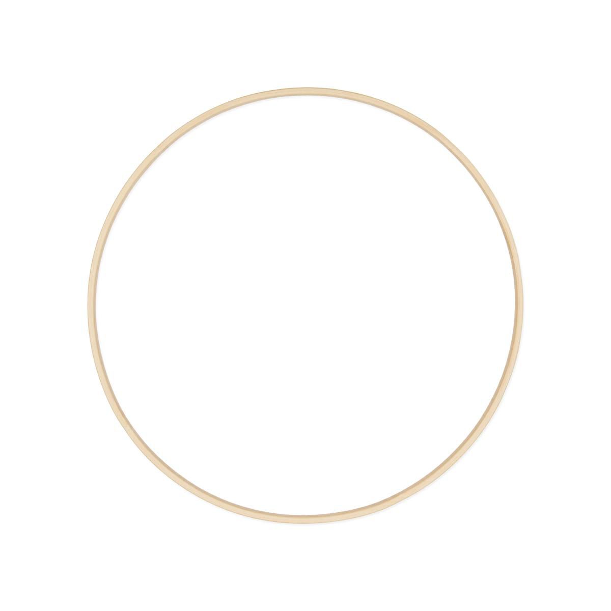 SET 4 CERCHI BAMBOO D.29 CM NATURALE