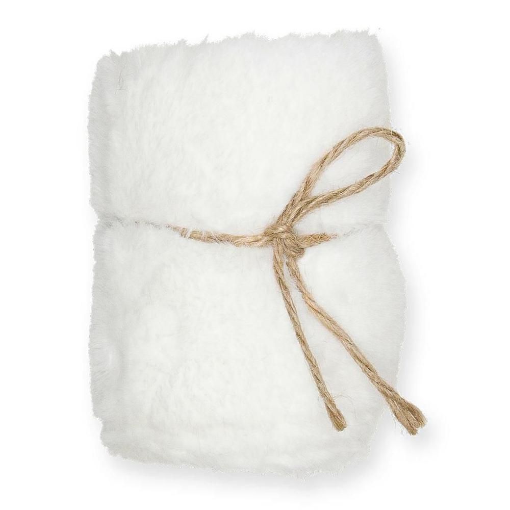 NASTRO FINTA PELLICCIA CM.10X2MT BIANCO NASTRO FINTA PELLICCIA CM.10X2MT BIANCO