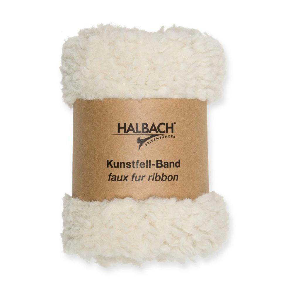 NASTRO FINTA PELLICCIA CM.10X90CM BIANCO