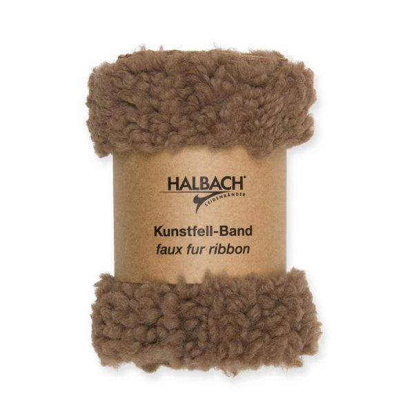 NASTRO FINTA PELLICCIA CM.10X90CM MARRONE NASTRO FINTA PELLICCIA CM.10X90CM MARRONE