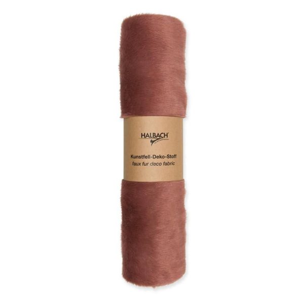 RUNNER FINTA PELLICCIA CM.40X1.5MT ROSA ANTICO RUNNER FINTA PELLICCIA CM.40X1.5MT ROSA ANTICO