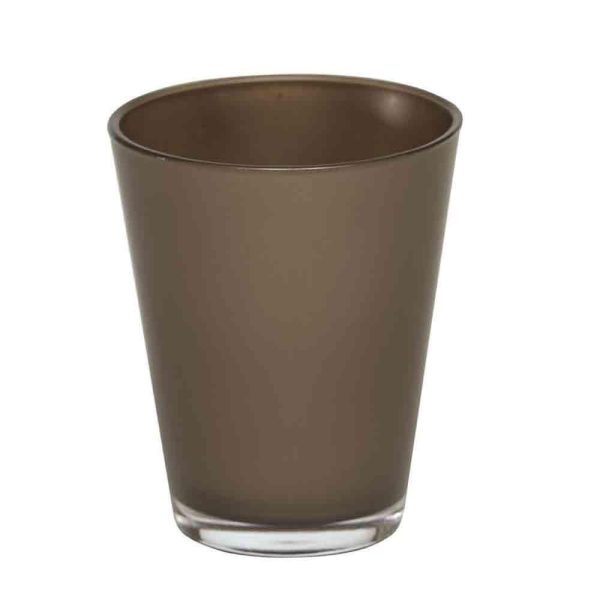 VASO VETRO CONICO TONDOD14 H17 OYSTER HY