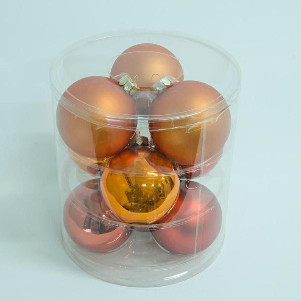 SET 9 SFERE VETRO MM.90MIX SUNSET