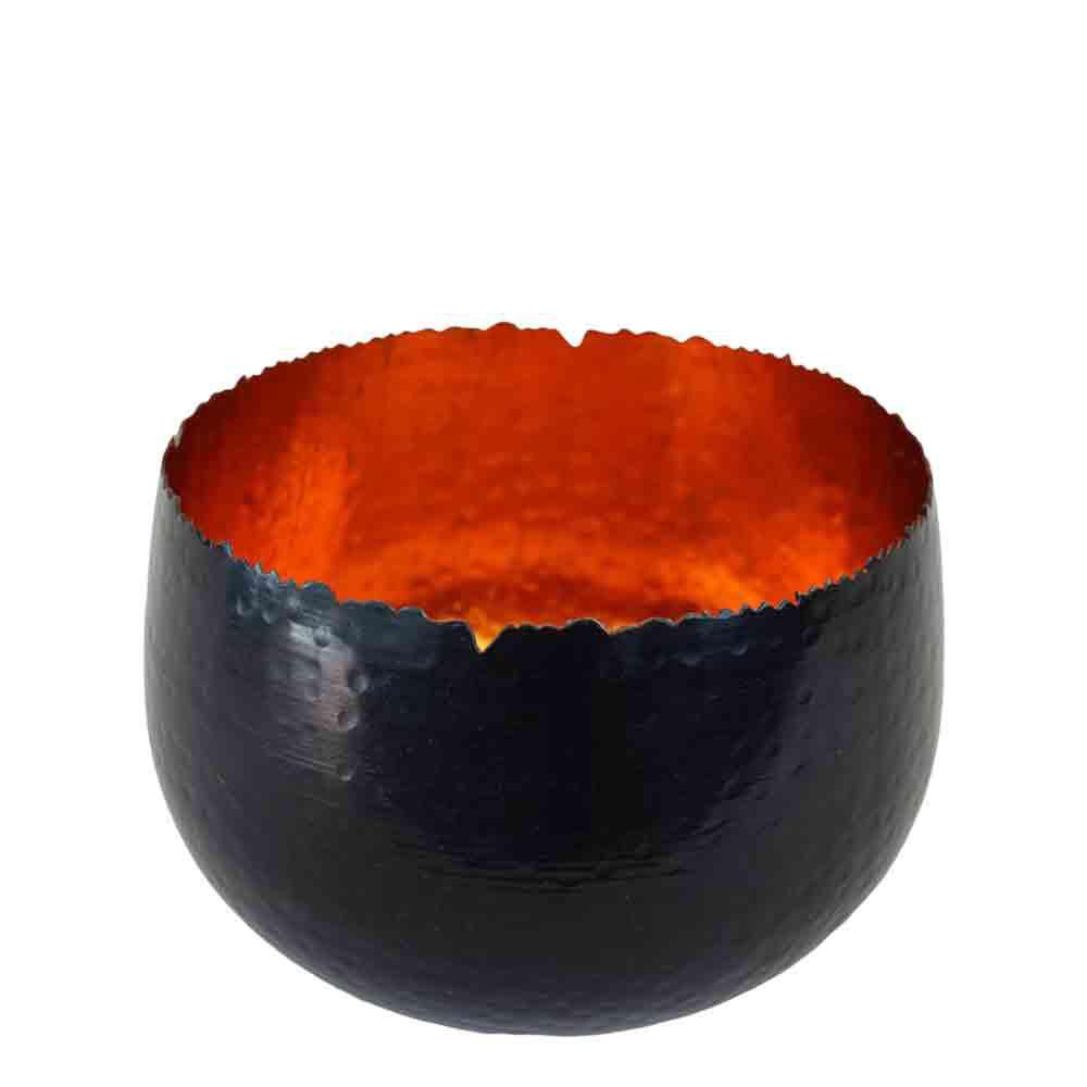 VASO METALLO TONDO D.20 CM RAME