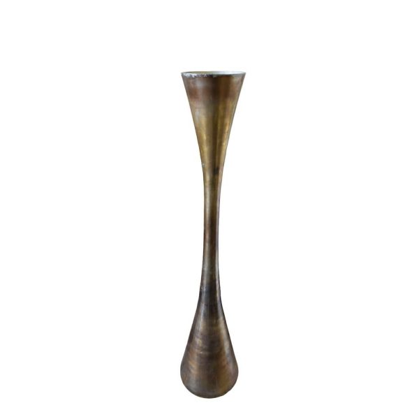VASO ALLUMINIO H.100 CM-DECO- BRONZO VASO ALLUMINIO H.100 CM-DECO- BRONZO