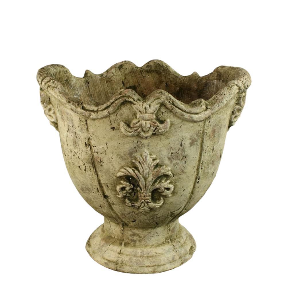 COPPA TERRACOTTA 33X22 CM H.31 CM TERRACOTTA ANTICATA