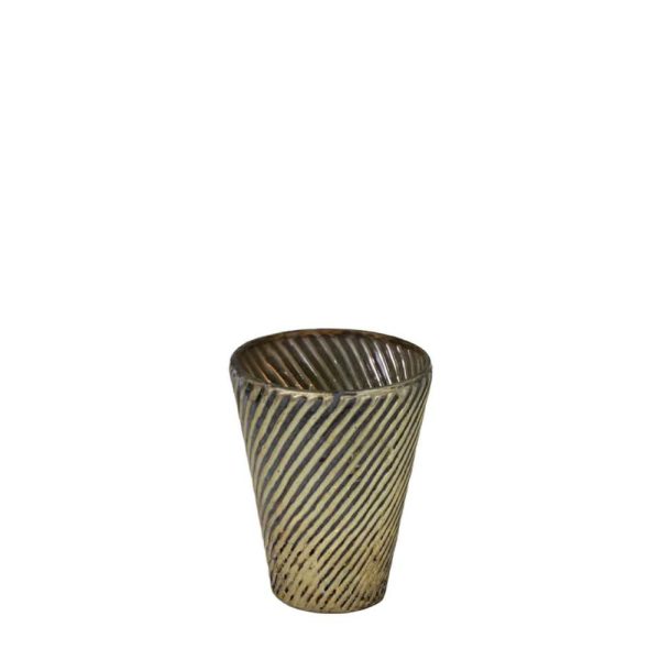 PORTATEALIGHT VETRO -ST. MORITZ- ORO ANTICO 10X13 CM PORTATEALIGHT VETRO -ST. MORITZ- ORO ANTICO 10X13 CM