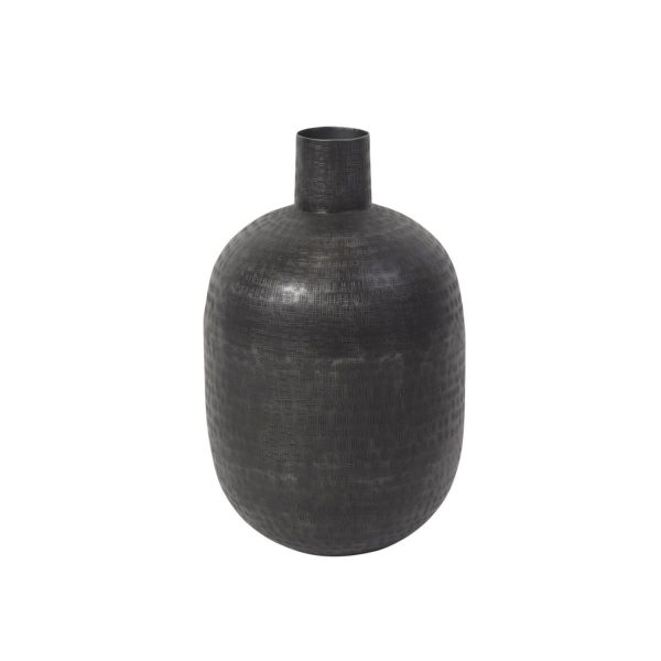 VASO METALLO D.25,5 CM H.41 CM -SHADOW- ANTRACITE VASO METALLO D.25,5 CM H.41 CM -SHADOW- ANTRACITE