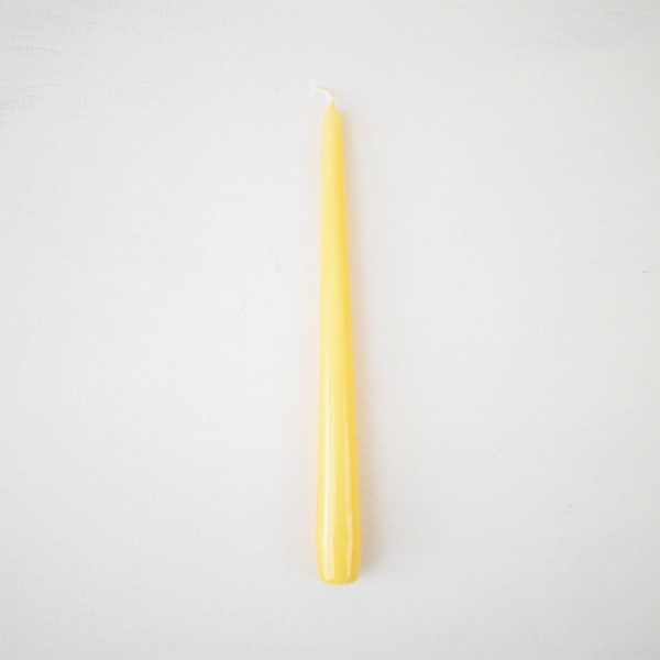 CANDELA CONICA D.2,3 CMH.24,5 CM CONF.PZ 6 GLANZLACK ORO PAS