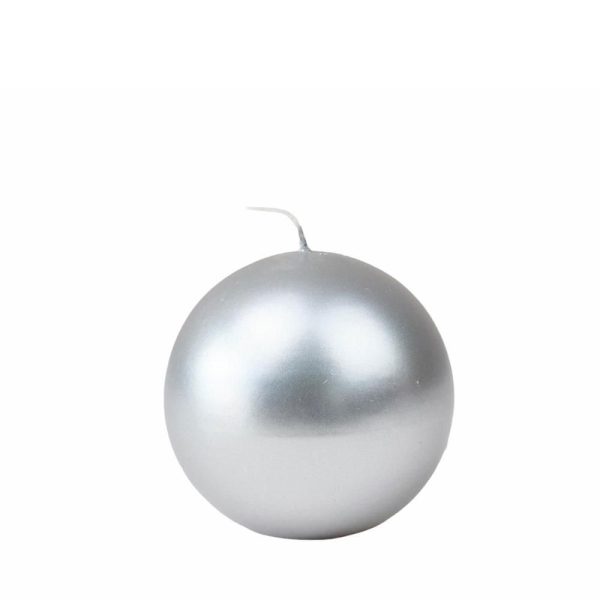 CANDELA SFERA D.7 CM CONF.PZ.8 SAFE ARGENTO CANDELA SFERA D.7 CM CONF.PZ.8 SAFE ARGENTO