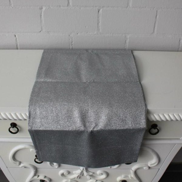 RUNNER GLITTER 40X150 ARGENTO CM RUNNER GLITTER 40X150 ARGENTO CM