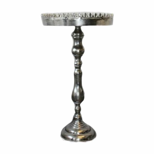 ALZATA ALLUMINIO TONDA D.75 CM H.127 CM -FLAMES-