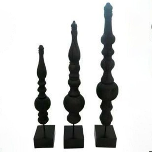 FUSO TAVOLO LEGNO H.77,5 CM -BALI- NERO FUSO TAVOLO LEGNO H.77,5 CM -BALI- NERO