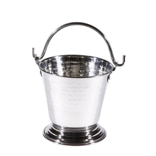 CHAMPAGNERA ACCIAIO CM.11 MARTELLATO GRIGIO CM CHAMPAGNERA ACCIAIO CM.11 MARTELLATO GRIGIO CM