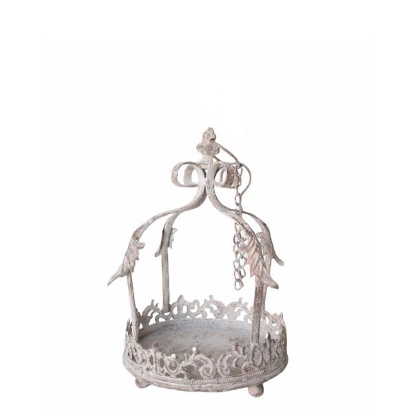 CORONA METALLO 24X20,5X33,5 CM -ARTFERRO- GRIGIO ANTICATO CORONA METALLO 24X20,5X33,5 CM -ARTFERRO- GRIGIO ANTICATO