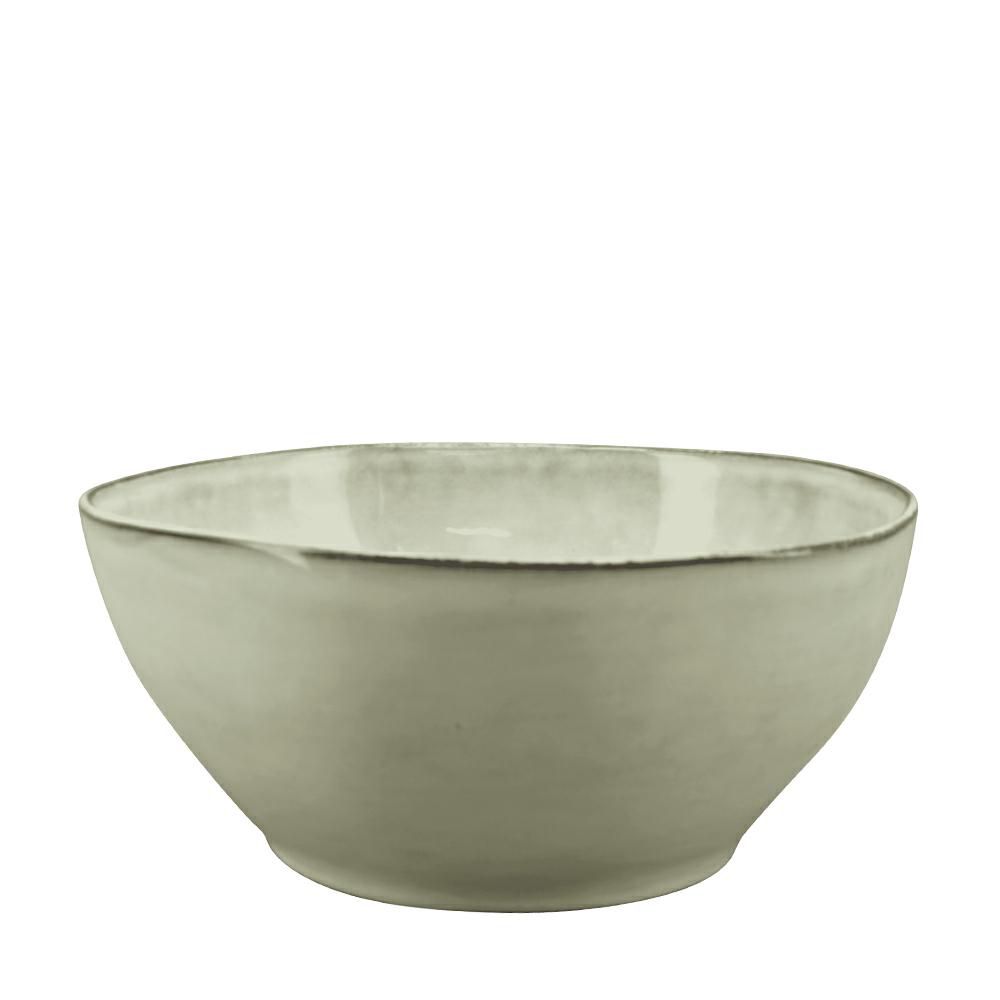 SET 6 BOWL GRES D.16,5 CM H.7,5 CM -WAN- AVORIO