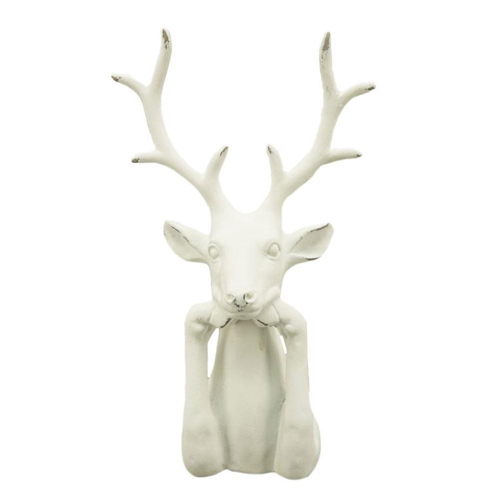 RENNA TESTA POLIRESINA -MITE- 59X31,5X103 CM BIANCO RENNA TESTA POLIRESINA -MITE- 59X31,5X103 CM BIANCO