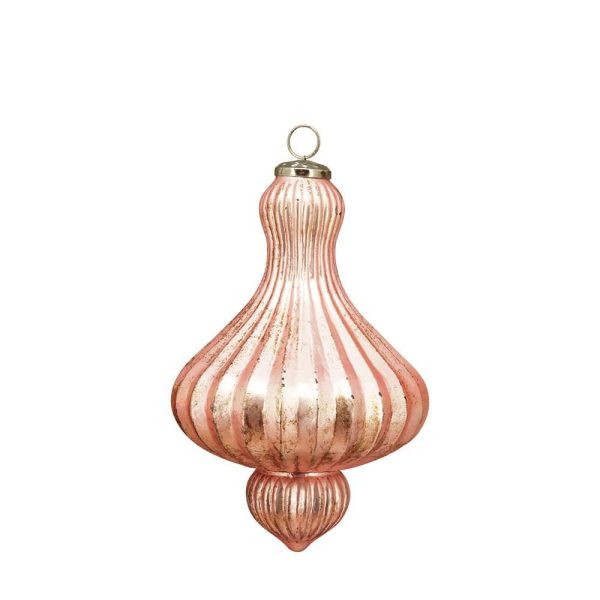 DECOR0 VETRO D/APPENDERE D.16,5 CM H.26 CM ROSA DECOR0 VETRO D/APPENDERE D.16,5 CM H.26 CM ROSA