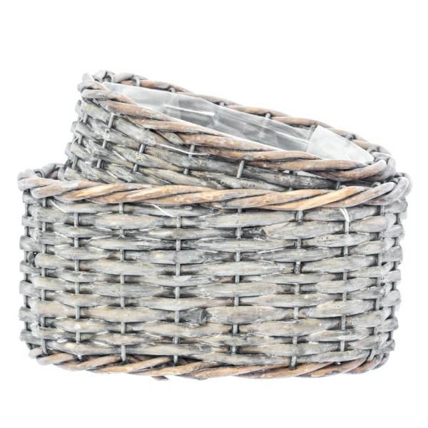 SET 2 OVALINE -VELVET- 19 CM NATURALE SET 2 OVALINE -VELVET- 19 CM NATURALE