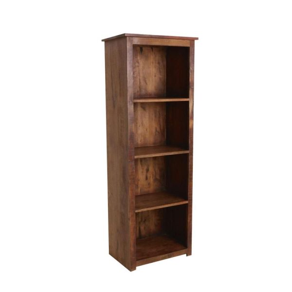 LIBRERIA LEGNO 65X42X180 CM -VINTAGE- MARRONE LIBRERIA LEGNO 65X42X180 CM -VINTAGE- MARRONE
