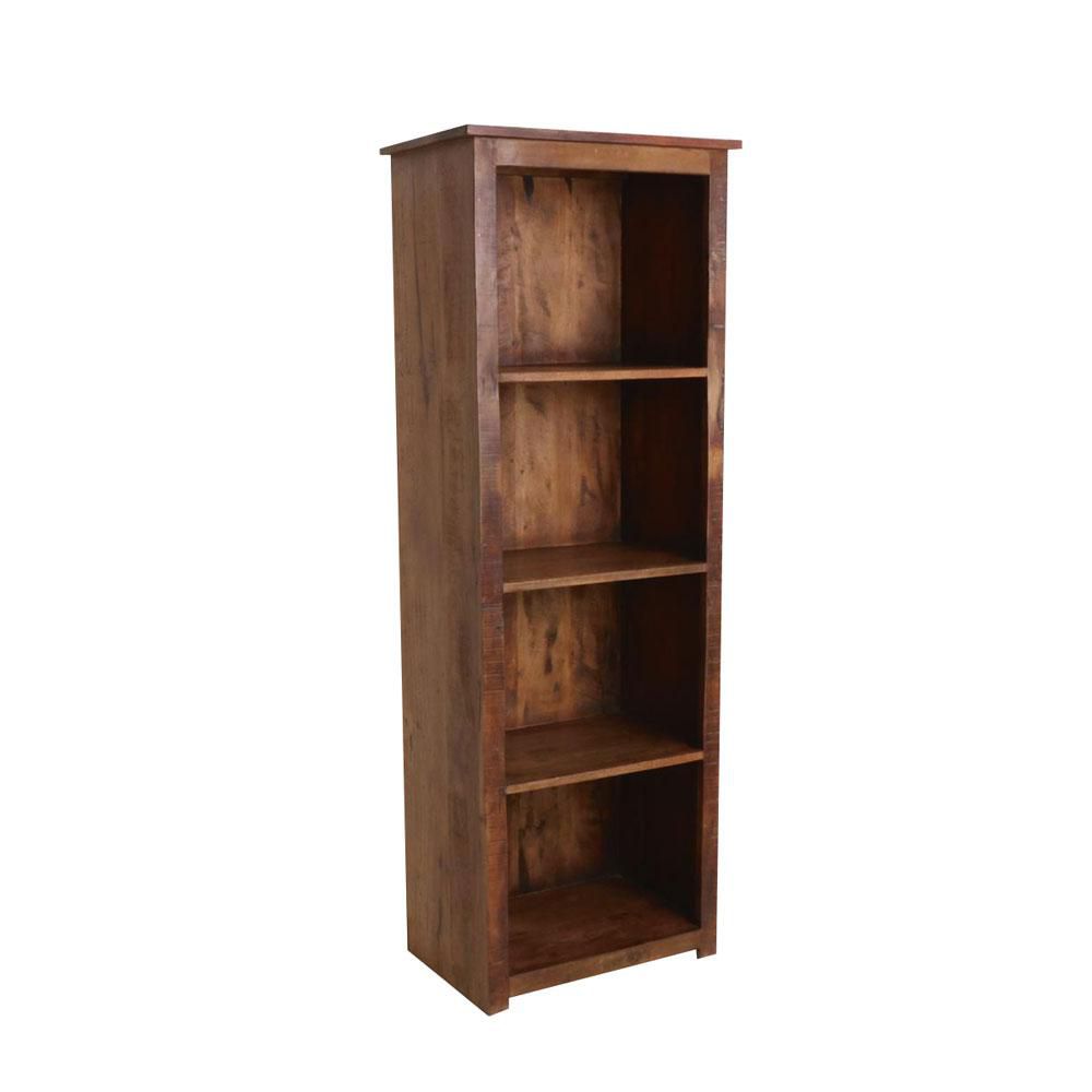 LIBRERIA LEGNO 65X42X180 CM -VINTAGE- MARRONE LIBRERIA LEGNO 65X42X180 CM -VINTAGE- MARRONE