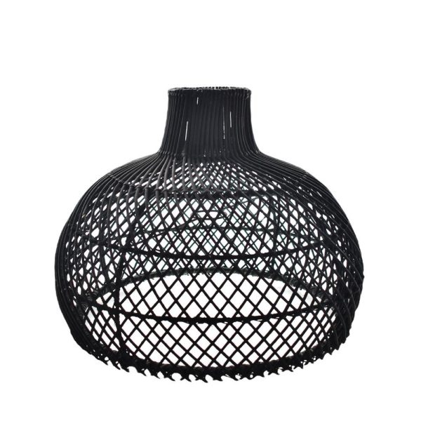 LAMPADARIO -VINTAGE- D.57 CM H.39 CM NERO LAMPADARIO -VINTAGE- D.57 CM H.39 CM NERO