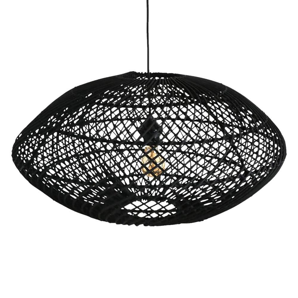 LAMPADARIO -VINTAGE- D.57 CM H.32 CM NERO LAMPADARIO -VINTAGE- D.57 CM H.32 CM NERO