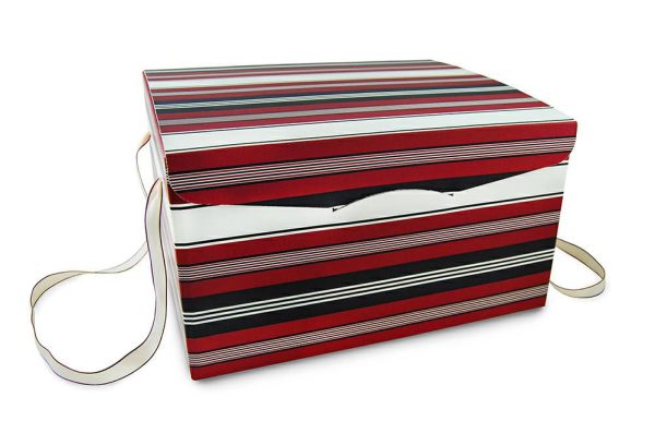 SET 5 SCATOLE/PANETTONECM.32X25X18 RIGHE BORDEAUX/NERO/BIANCO SET 5 SCATOLE/PANETTONECM.32X25X18 RIGHE BORDEAUX/NERO/BIANCO