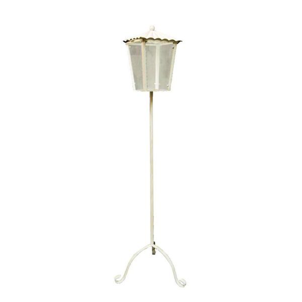 LANTERNA TERRA FERRO LIGHT H.150 C/VETRO BIANCO LANTERNA TERRA FERRO LIGHT H.150 C/VETRO BIANCO