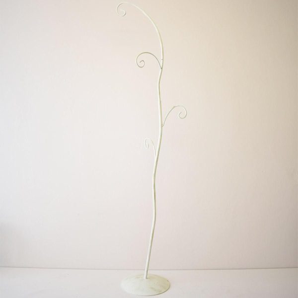 PORTALANTERNE FERRO PATRICK 4 RICCIOLI H200 BIANCO PORTALANTERNE FERRO PATRICK 4 RICCIOLI H200 BIANCO