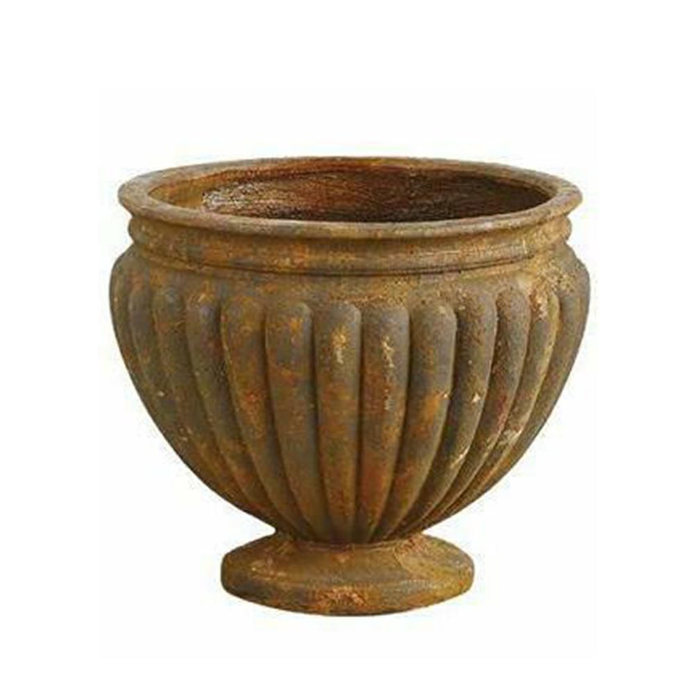 COPPA POLIRESINA D.41 CM H.48 CM -KOBLENZ- RUGGINE