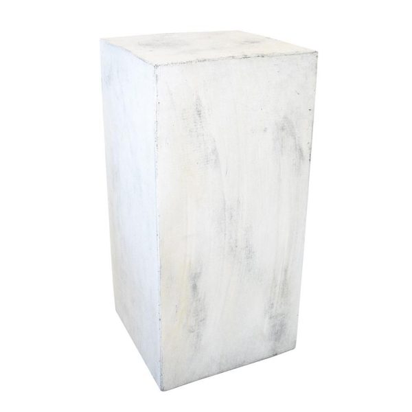 COLONNA POLYSTONE GRANDE 34X34 CM H.70 CM CREMA